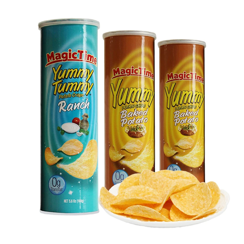 pringles style private label fried potato chips manufacturer