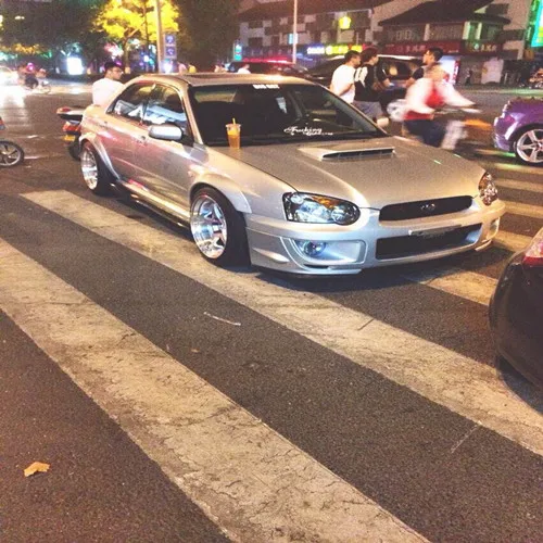 Impreza WRX STi крыло-раструб 8 шт. для 03-07