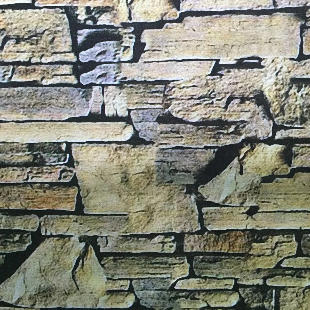 Новинка кирпич глянцевая пвх самоклеящаяся фольга обои для украшений обоев