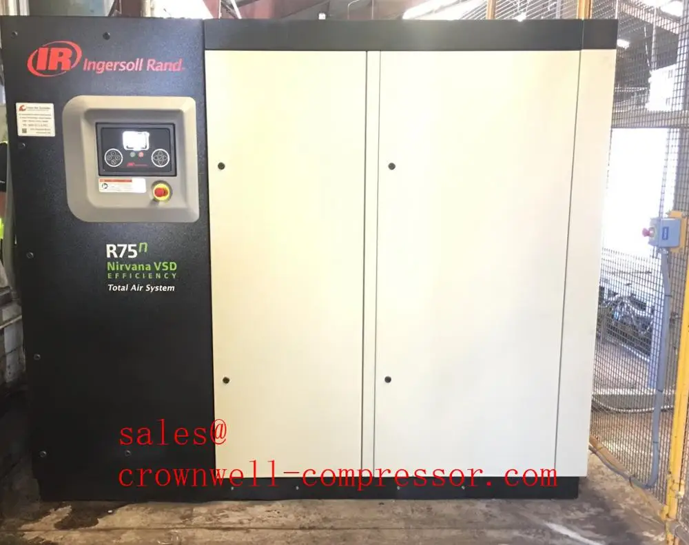 Nirvana Ingersoll Rand IRN90K-OF IRN125H-OF 90kW 125hp 50hz 60hz VSD Oil-Free Rotary Screw Air Compressors