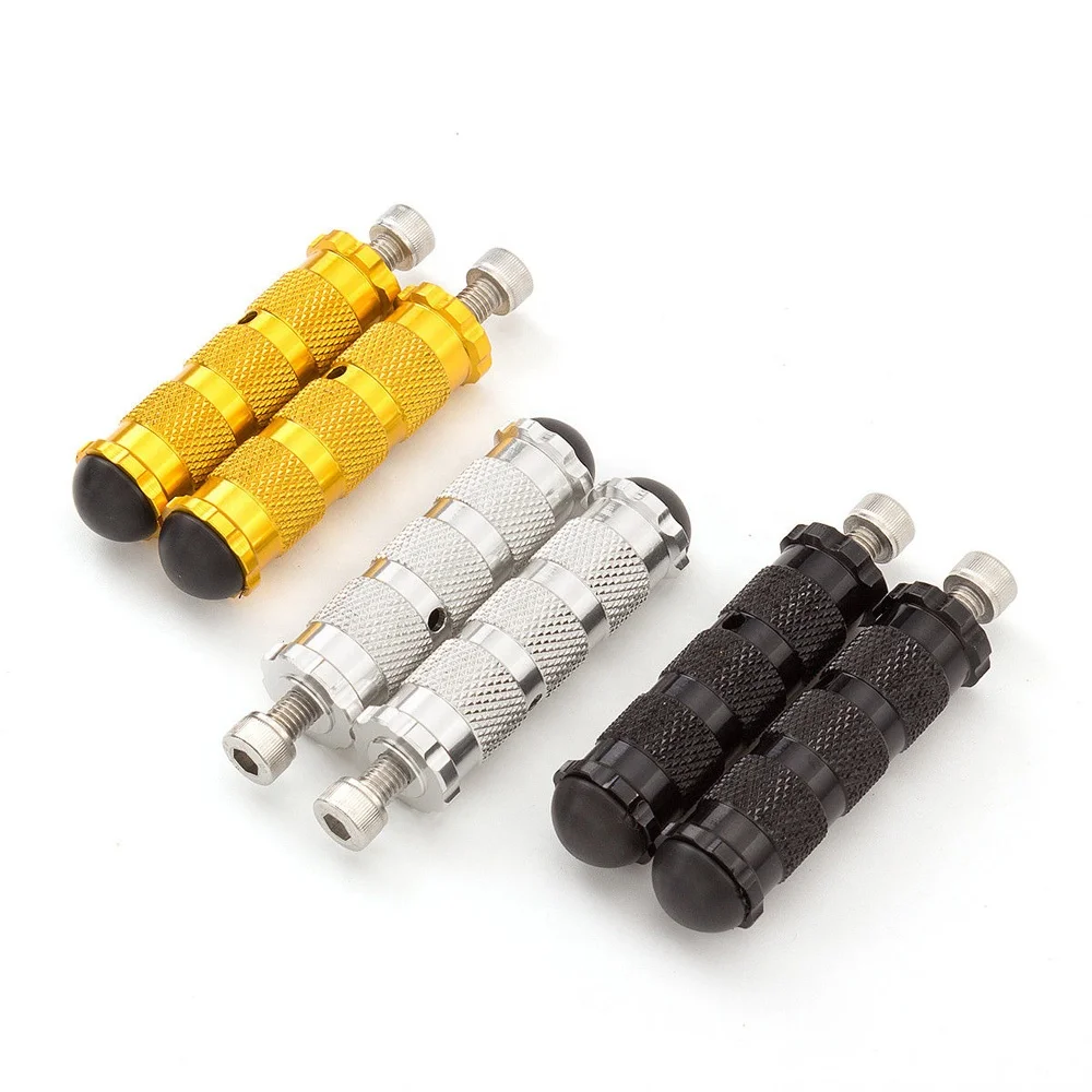Universal CNC Motorcycle Adjustable Foot Pegs For Honda Kawasaki Yamaha Suzuki KTM BMW