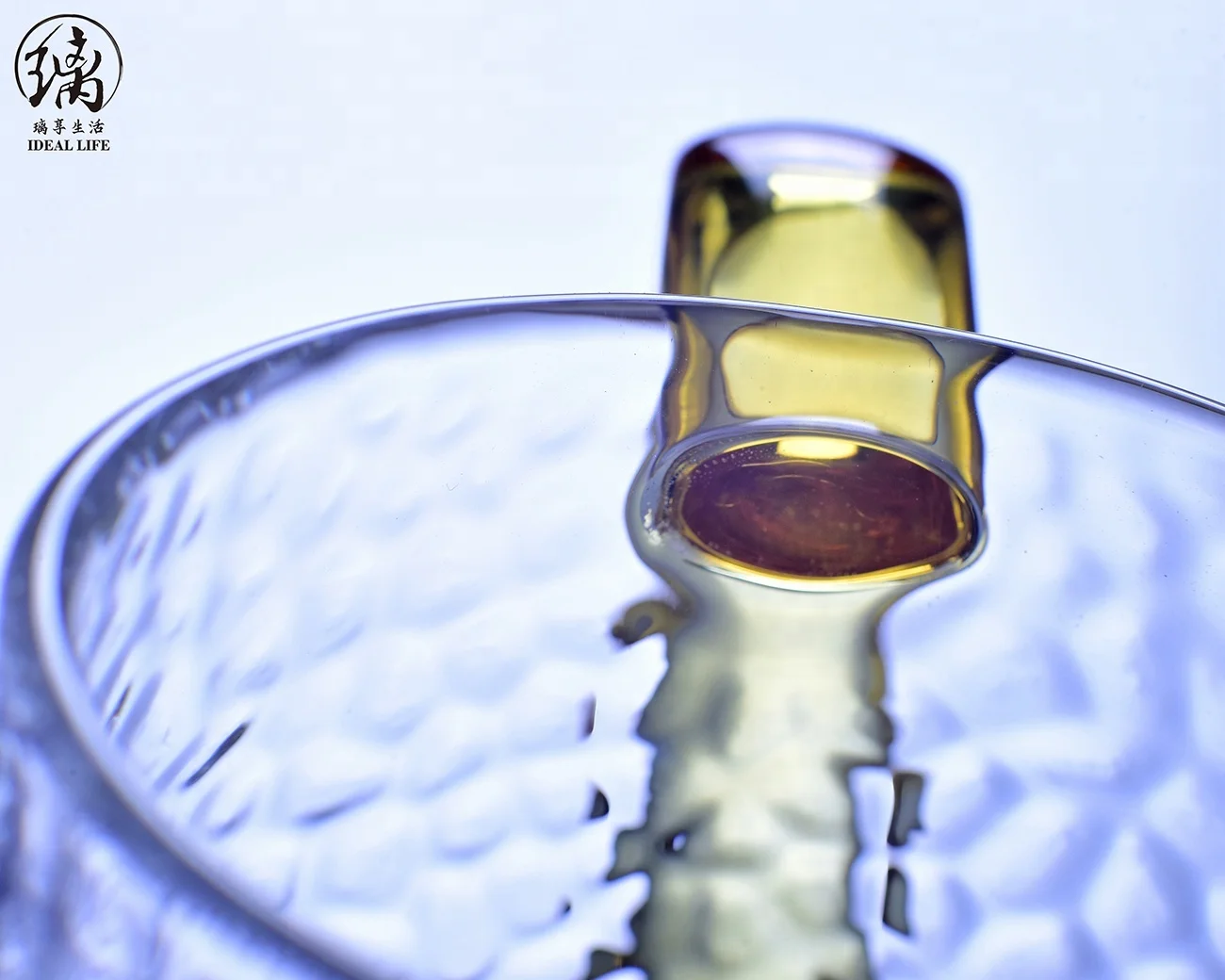 Clear Stovetop Heat Resistant Glass Teapot With Strainer