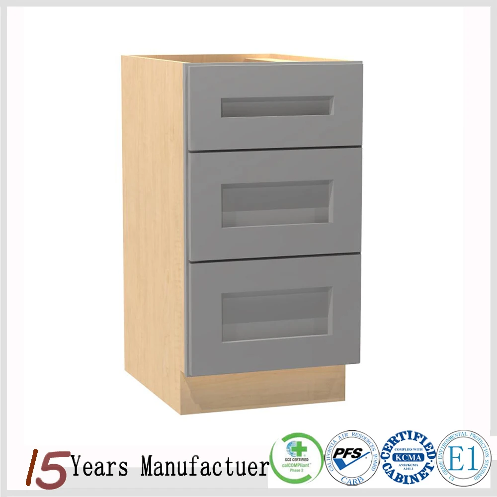 American Solid Wood Door Shaker Style Kitchen Cabinets Manufacturer