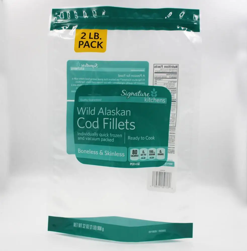 high quality frozen and food vacuum sealed  zipper bag on roll