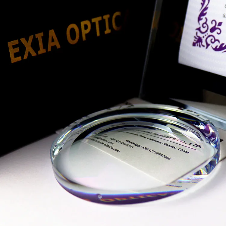 UV400 Optical Lenses 1.61 High Index Polyurethane MR-8