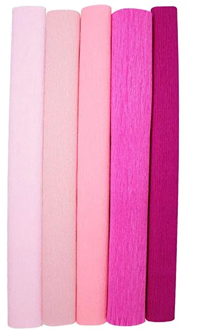 
Color Crepe Paper For Gift Wrapping 