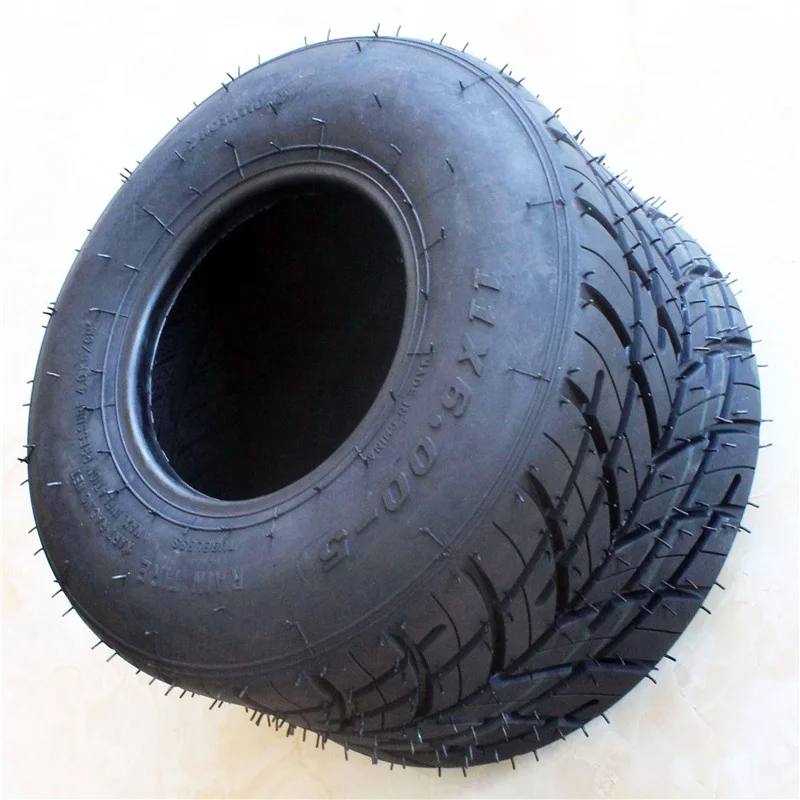 Go kart racing wet rain tires 11x6.0-5