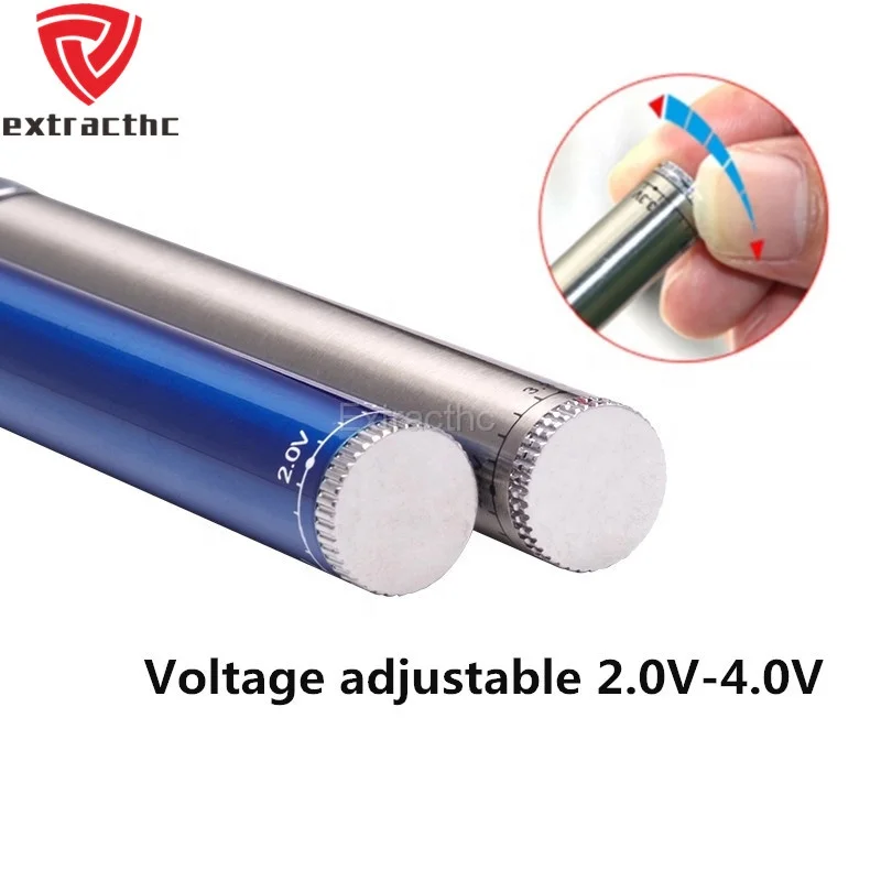 
Top quality twist voltage vapepen control 510 thread powerful 4.2V output big vapor cbd oil vape pen battery 