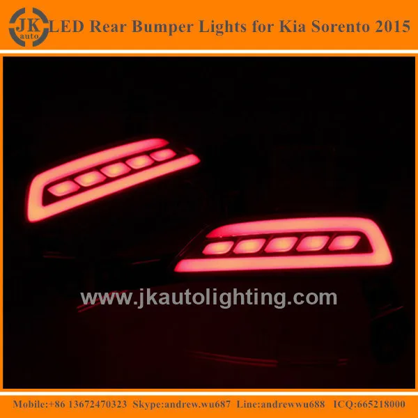 
 Светодиодные задние стоп-сигналы отличного качества для Kia Sorento, лидер продаж, светодиодные задние фонари для Kia Sorento 2015  