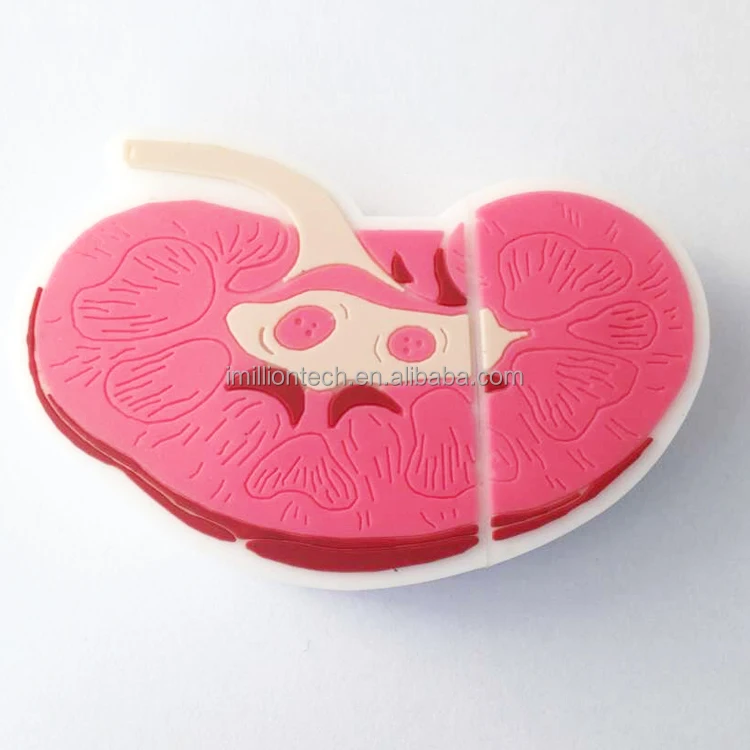 Best Price Cooperate Gifts! Kidney USB 2.0 Pen Drive for Promotion, Custom logo Excellent USB Storage Device