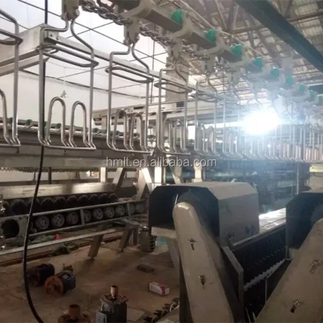 8x25.4 8x38 Slaughtering chain for poultry, rabbits and quails