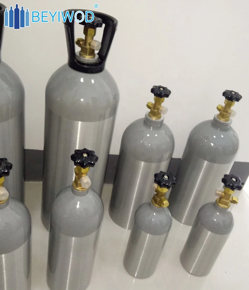 Американский стандартный алюминиевый цилиндр CO2 DOT3AL 2 5 фунта фунтов 10