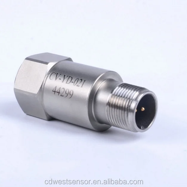 Output current sensor, piezoelectric vibration speed sensor