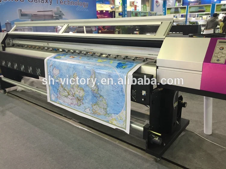 Promotion price !! Galaxy 5ft/6ft/7ft/8ft/10ft digital Eco solvent large format printer ( dx5 head, 1440dpi )