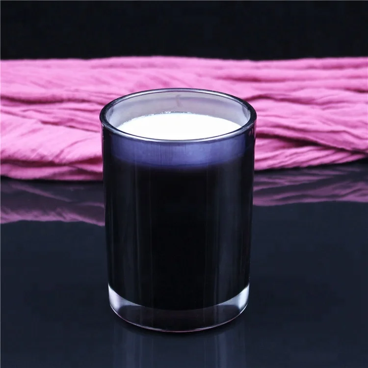 BOYE wholesale custom luxury matt black scented soy wax candle