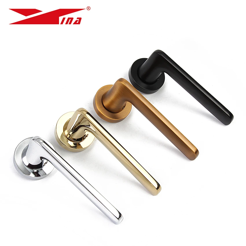 
security inside interior zinc alloy door lock with key design single handle wood door split spindle door lock price 