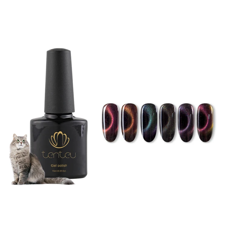 Susansay Free Sample Private Label 003 Color Galaxy Cat Eye UV Gel Nail Polish