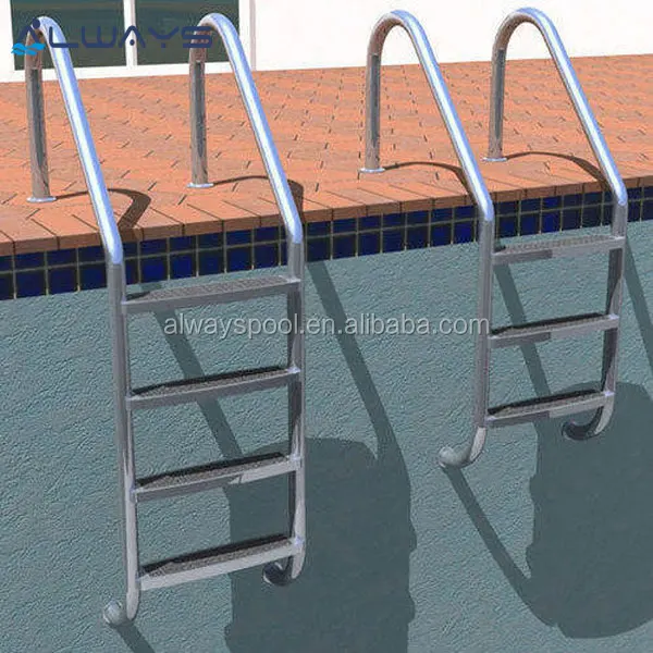 Guangzhou stainless steel pool ladder manufacturers swimming pool ladder supplier