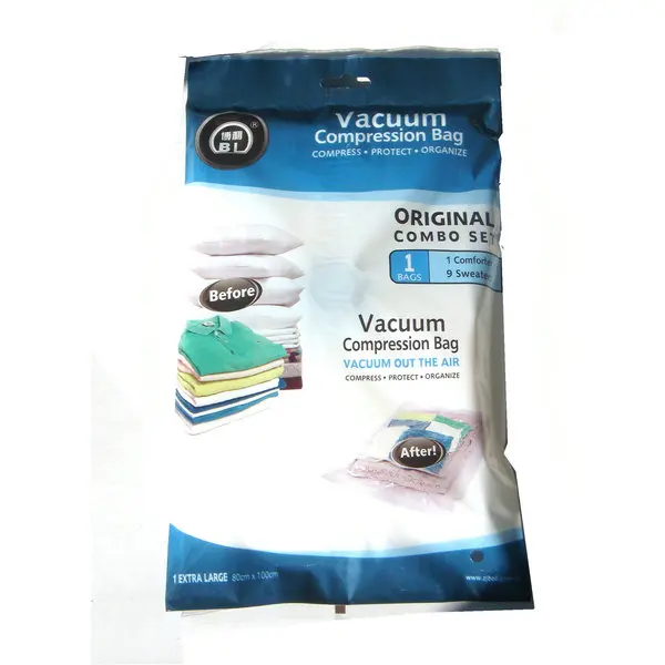 Home use mattress vacuum bags vacuum pack bags vacuum clothes bags