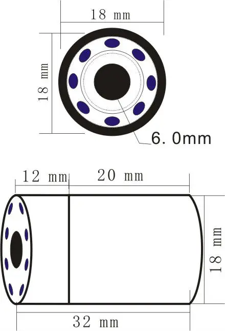Deep underwater IP68  waterproof micro fish finder fishing video camera