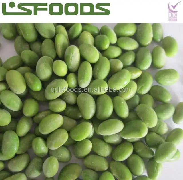 
New Frozen green edamame shelled mukimame Taiwan green Soybean 