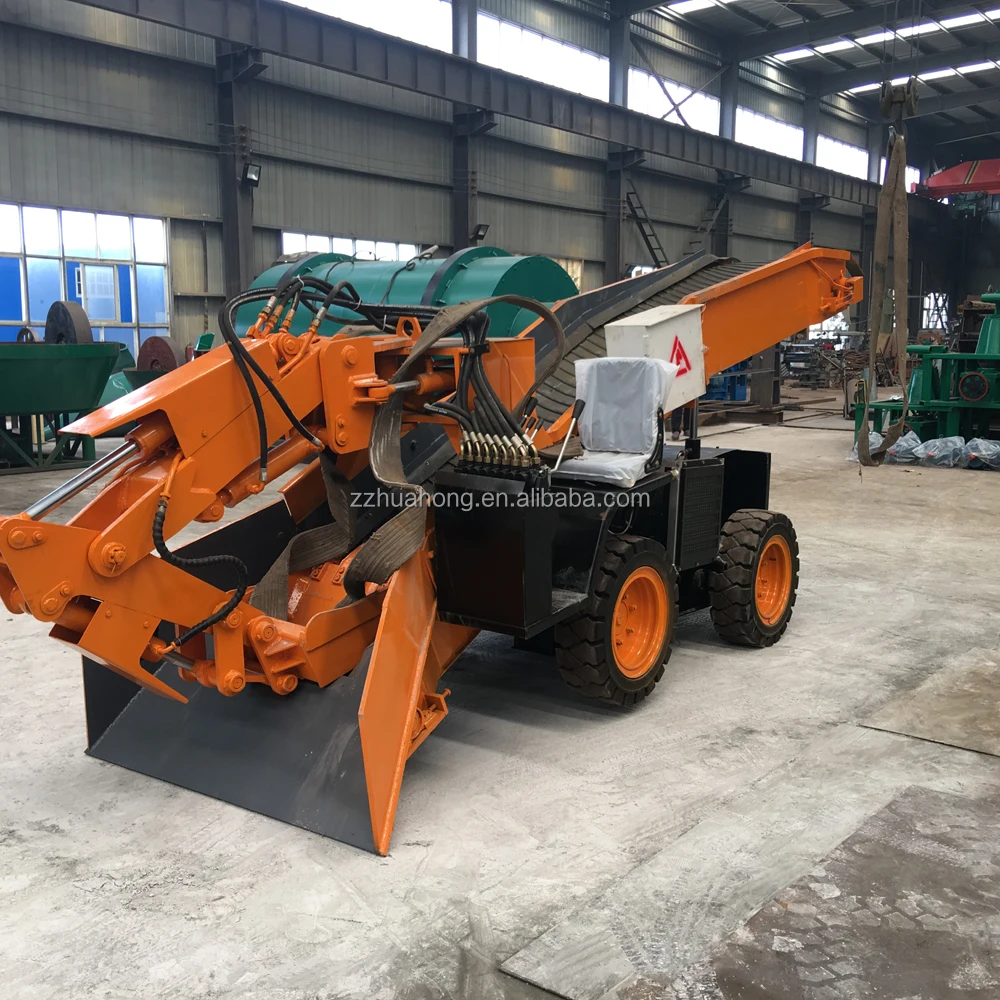 Мини-экскаватор, небольшая машина для копания туннелей, скальный погрузчик