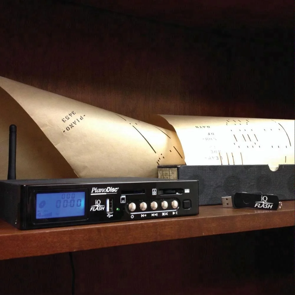 88 Keys Red Grand Piano with PianoDisc IQ HG-158R