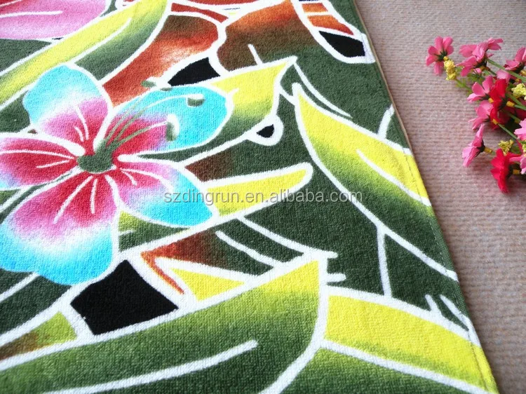 Guangdong Light Textile Cheap Hawaii Beach Towel Wholesale
