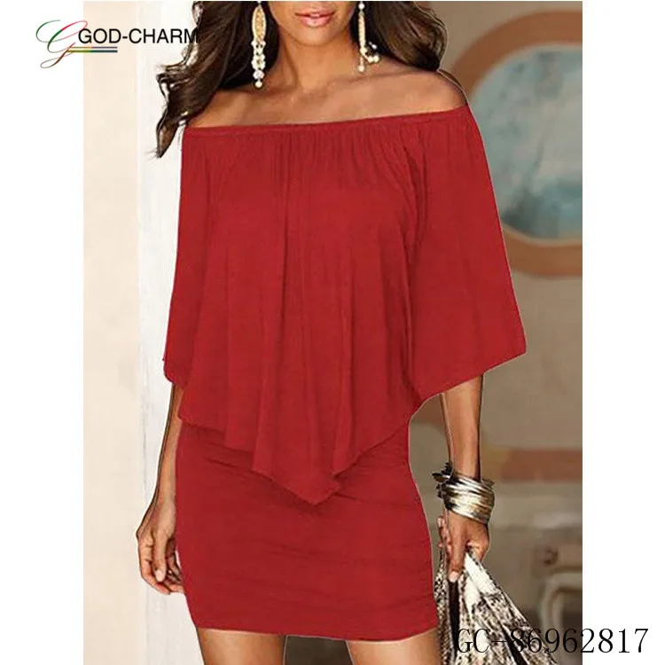 GC-86962817  Wholesale African clothing Pretty steps New Fashion Custom Model Women Summer Casual Dress