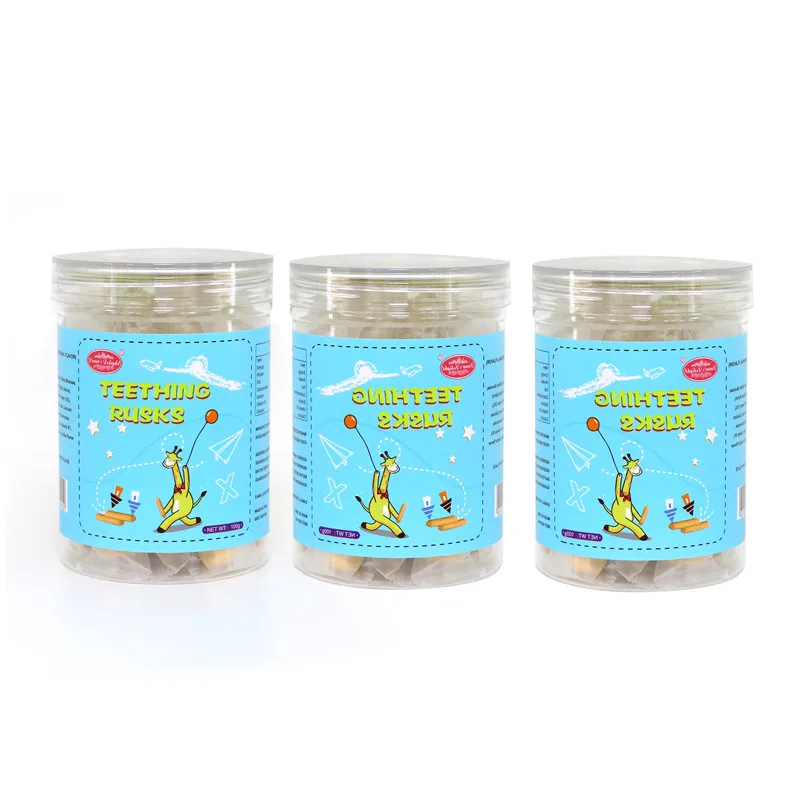 100g Healthy Infant Cereal Teething Rusks Biscuits For Baby children biscuit sticks