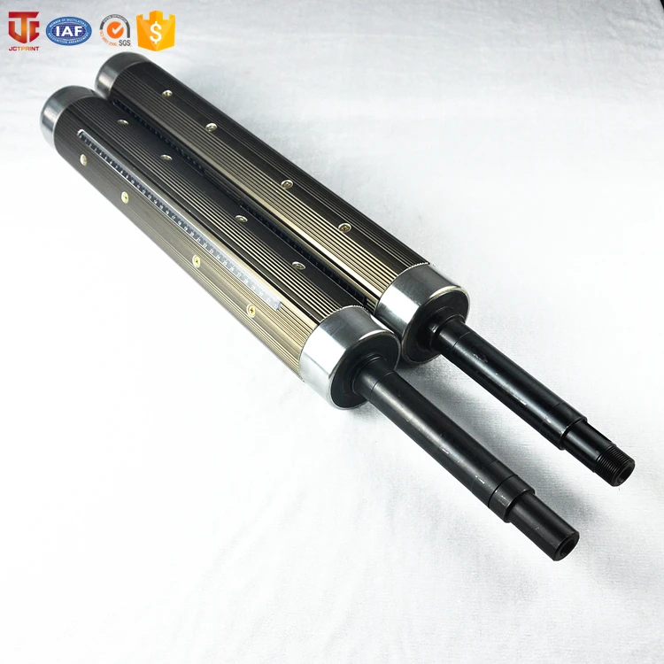 Customized Inflated air expanding shafts for printing machine parts