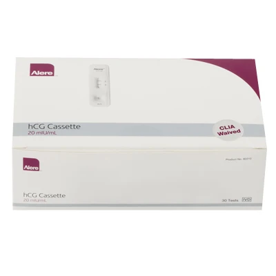 
alere стельности hcg мочи кассеты карта тестовая 