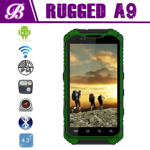 4.3 inch 16gb ips screen rugged phone rover earth a9