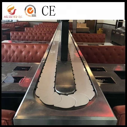 conveyor for sushi