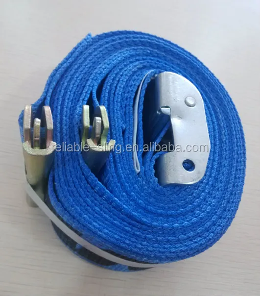 Logistic Cam Locking Buckle Strap with E Track for Tie Down Motorcycles Trailer Loads