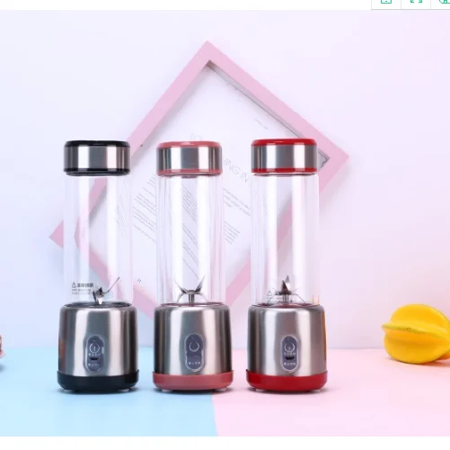 Fast Dispatch In Stock Mini USB Juicer Cup 6 Blades In 3D Travel Portable Blender Juice Cup