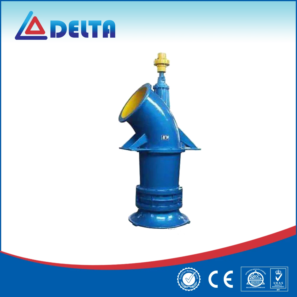 Дизельный водяной насос с осевым пропеллером