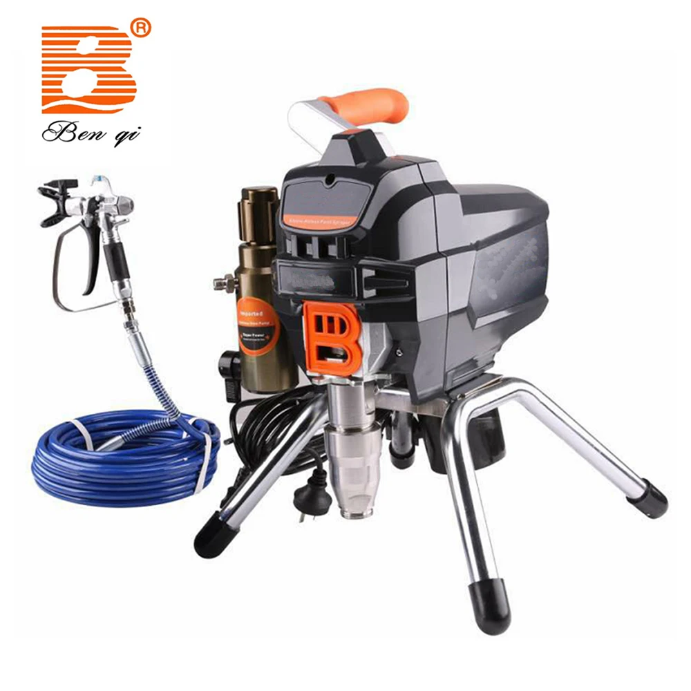 Высокого давления портативный поршневой эклектический безвоздушного распылителя краски