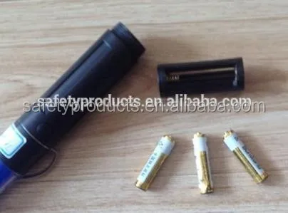 length28cm 10pcs red leds with torch light road safety tonfa baton