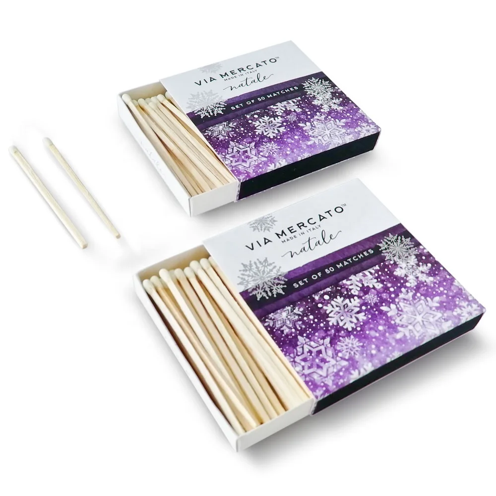 Factory price hiahg quality custom safety wooden matchsticks candle matches