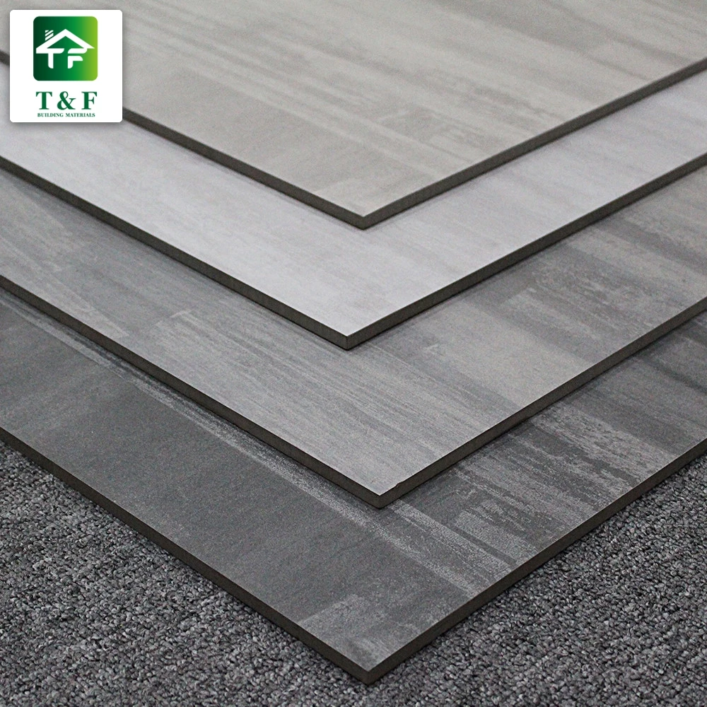 Vietnam 60 X 60 International Company Light Grey Travertine Porcelain Tile Matte Finished Non-Slip Kitchen Ceramic Floor Tile