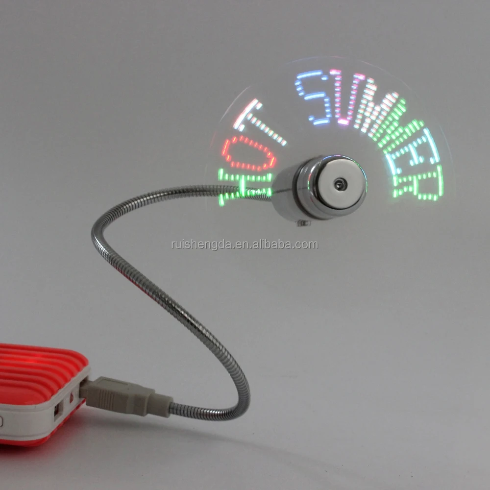 2016 Hot fashion best gifts dc laptop program usb led fan electric powered mini fan and CE, Rohs certification air cooling fan