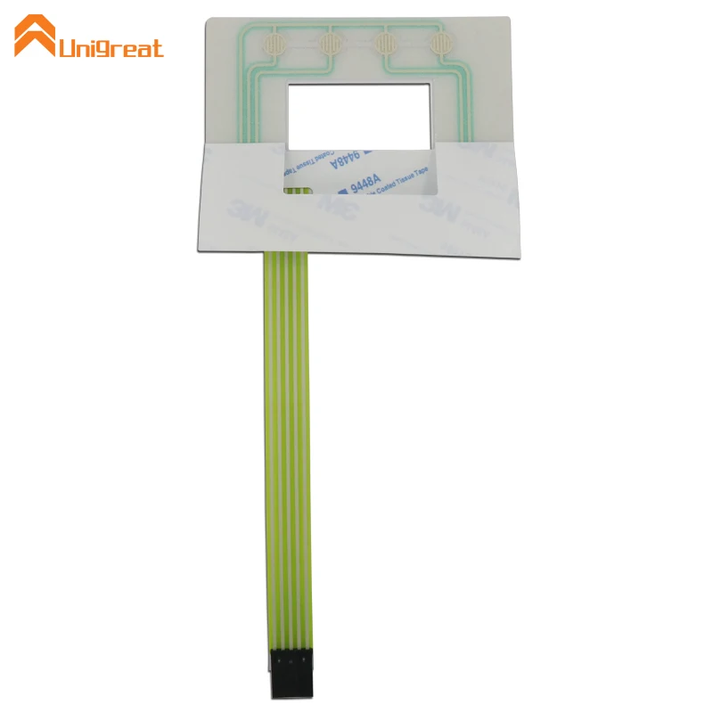 Factory price esd shielding soft touch electrical switch poly dome membrane keyboard tactile keypad for experimental facilities