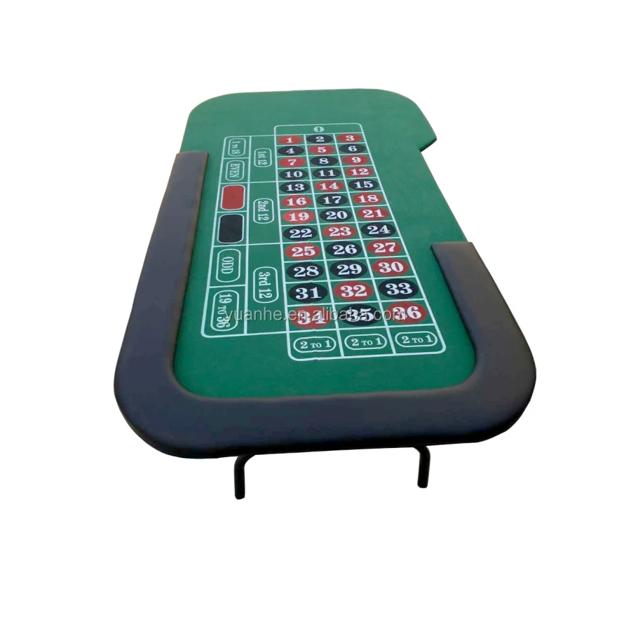 Roulette Table with Folding Legs PKTRLT-84
