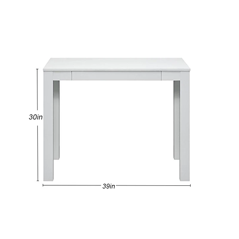 
Writing Computer Desk Modern Parsons Table for Home Office 