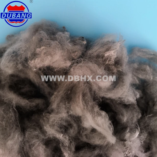 
Gray Nylon/polyamide staple Fiber 1.5D*38mm for cotton & wool spinning/non-woven 