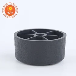 Профессиональный Производитель красивый стиль индивидуальные цветные ножки для мебели пластиковые кофейные диванные ножки