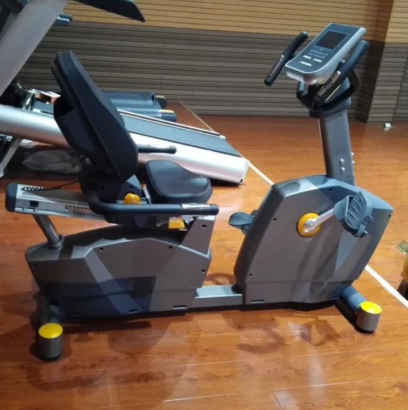 Сидящая лежачий велосипед облегающиеджинсы электрический велосипед, способный преодолевать Броды для использования в тренажерном зале самостоятельно электроэнергии велосипед велотренажер