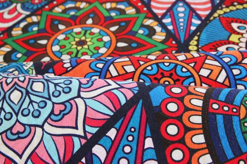 Double-Sided Printed Waterproof And Sand-Proof Microfiber Fleece Quick-Drying Beach Towel