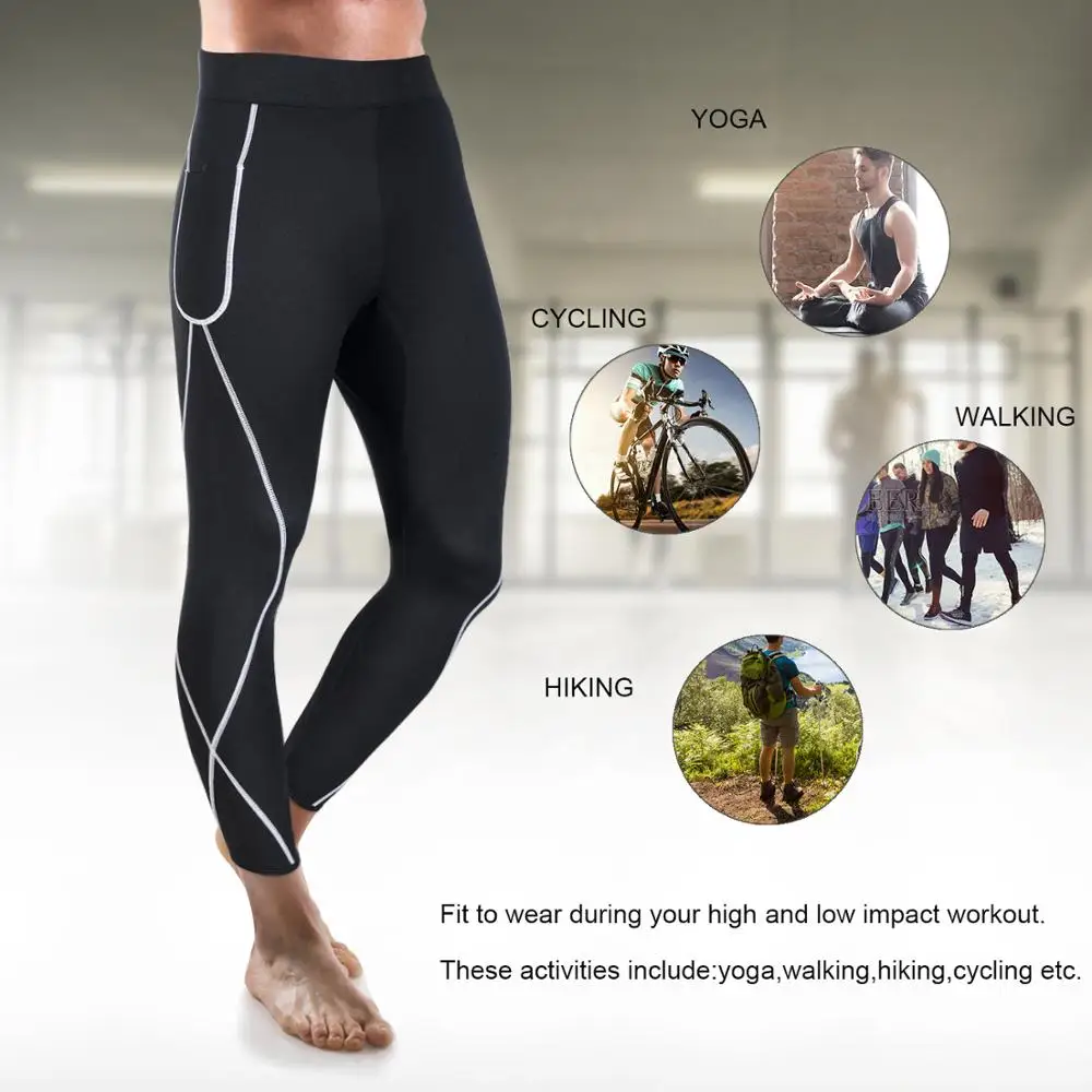 Men Clothing Diving Hot Pants High Waist Wetsuit Pants Neoprene Hot Sweat Weight Loss Sauna Pants